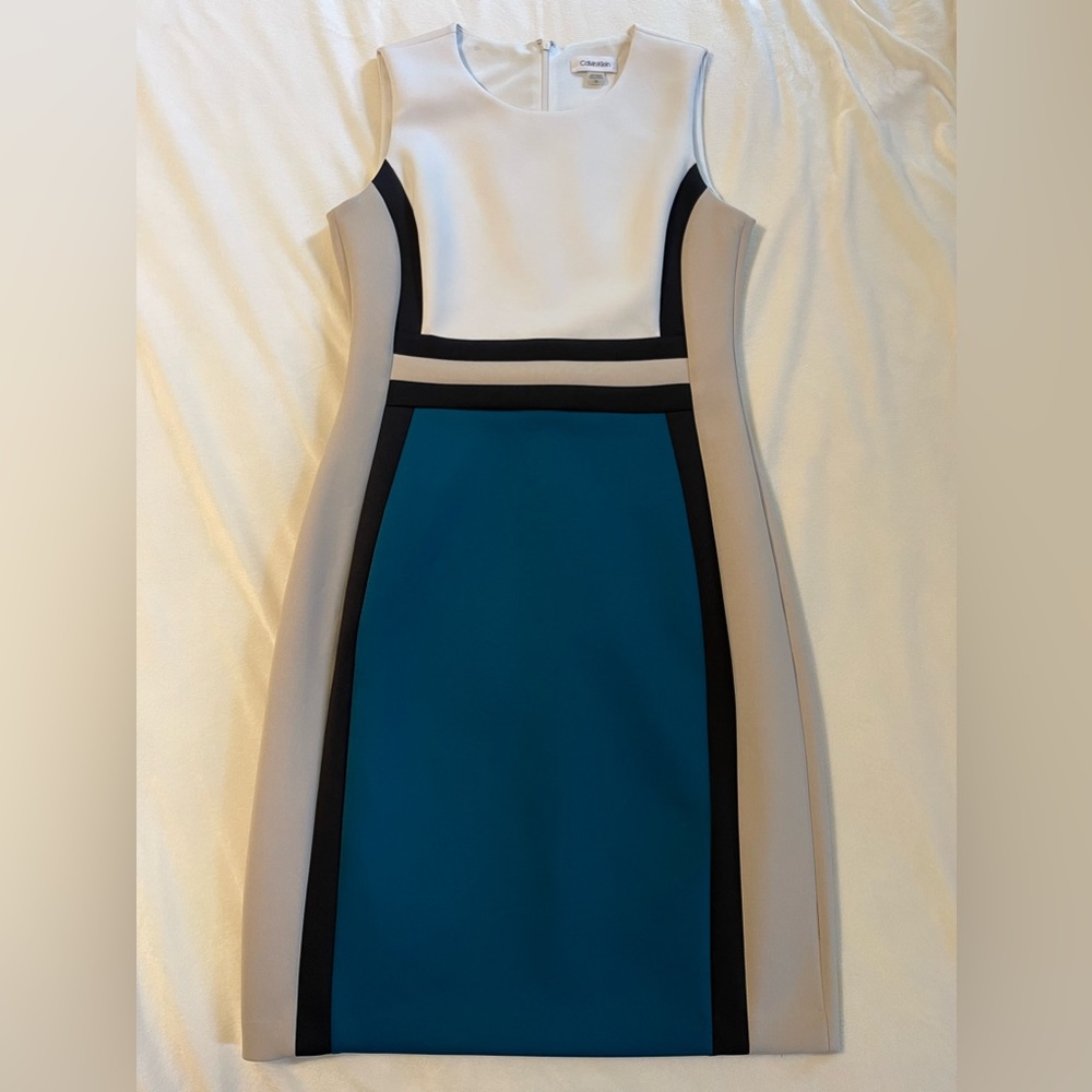 Calvin Klein sheath dress sz 10P